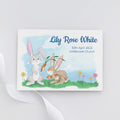 Personalised Spring Bunny Framed Print