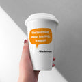 Personalised Teacher Says Travel Mug