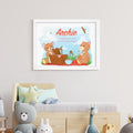 Personalised Teddy Bear Picnic Framed Print