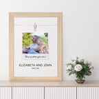 Personalised Valentine's Polaroid Print