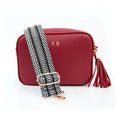 Personalised Luxury Crossbody Bag in Red