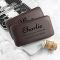 Personalised Wedding Party Grooming Set - Brown