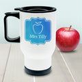 Personalised World's Best TEA-cher Travel Mug