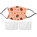 Printed Face Mask - Fruit Salad Pattern Design