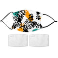 Printed Face Mask - Fun Cheetah Design Design