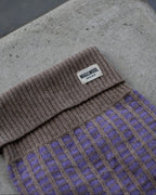 Purple Dog Jumper in Pure Merino Lambswool