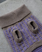 Purple Dog Jumper in Pure Merino Lambswool