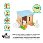 Rabbit Hutch Pet Set