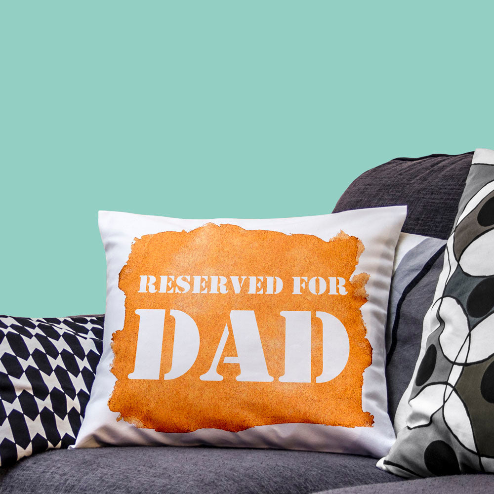 Reserved For... Watercolour Cushion Cover