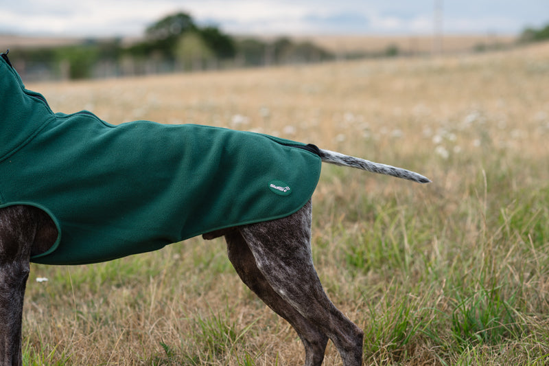 Fleece Dog Coat - Hunter Green
