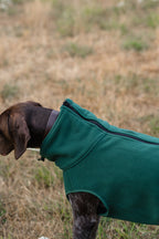 Fleece Dog Coat - Hunter Green
