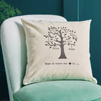 Personalised Family Tree Cushion Cover