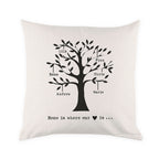 Personalised Family Tree Cushion Cover