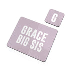 Girl’s Personalised Sis Placemat Set