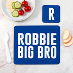 Boy’s Personalised Bro Placemat Set