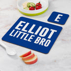 Boy’s Personalised Bro Placemat Set