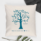 Personalised Family Tree Cushion Cover