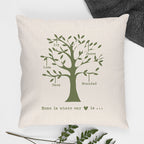 Personalised Family Tree Cushion Cover