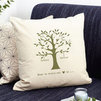 Personalised Family Tree Cushion Cover