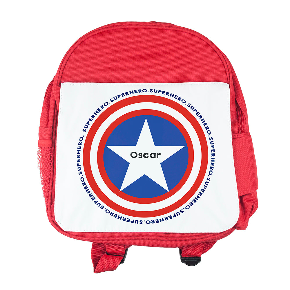 Personalised Superhero Mini Rucksack