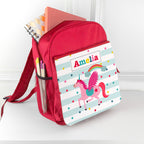 Personalised Girl's Unicorn Mini Rucksack