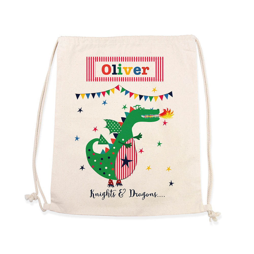 Personalised Dragon PE Kit Bag