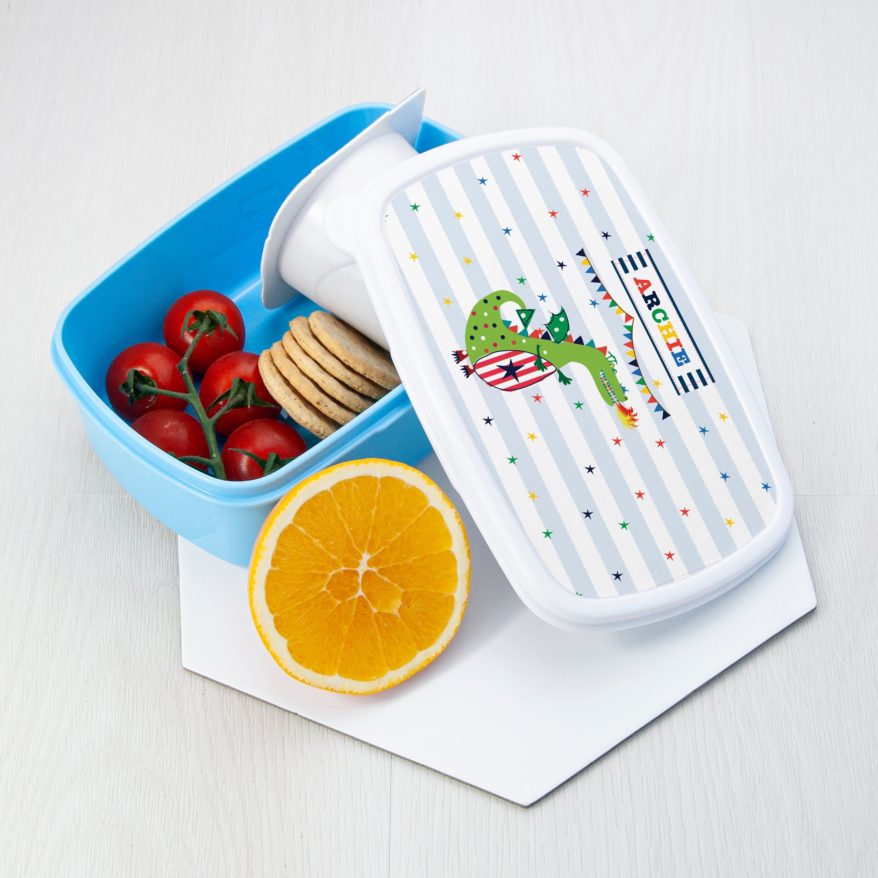 Personalised Dragon Lunch Box