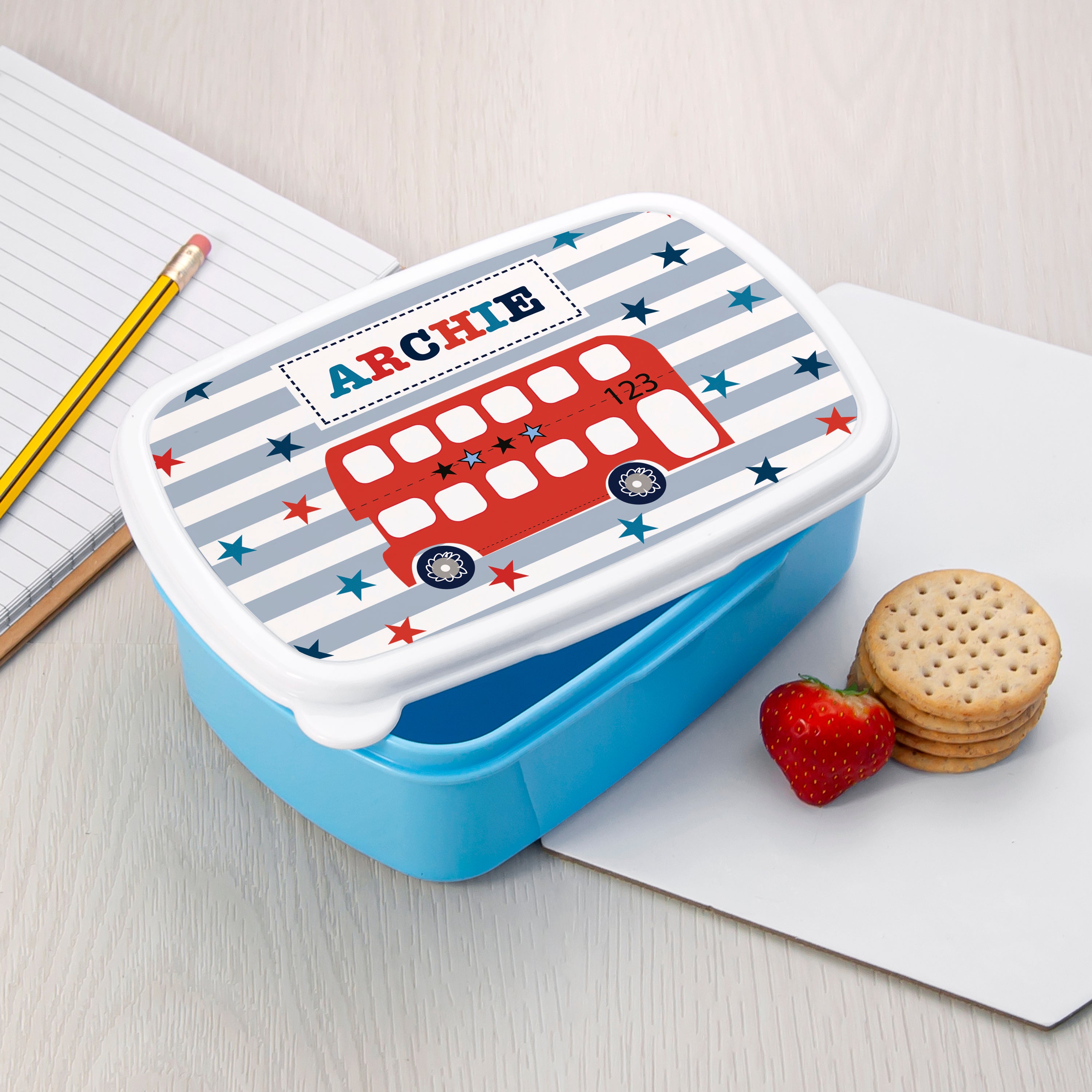 Personalised Boy's Lunch Box