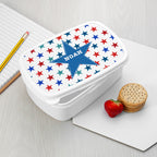 Personalised Boy's Patterned Lunch Box