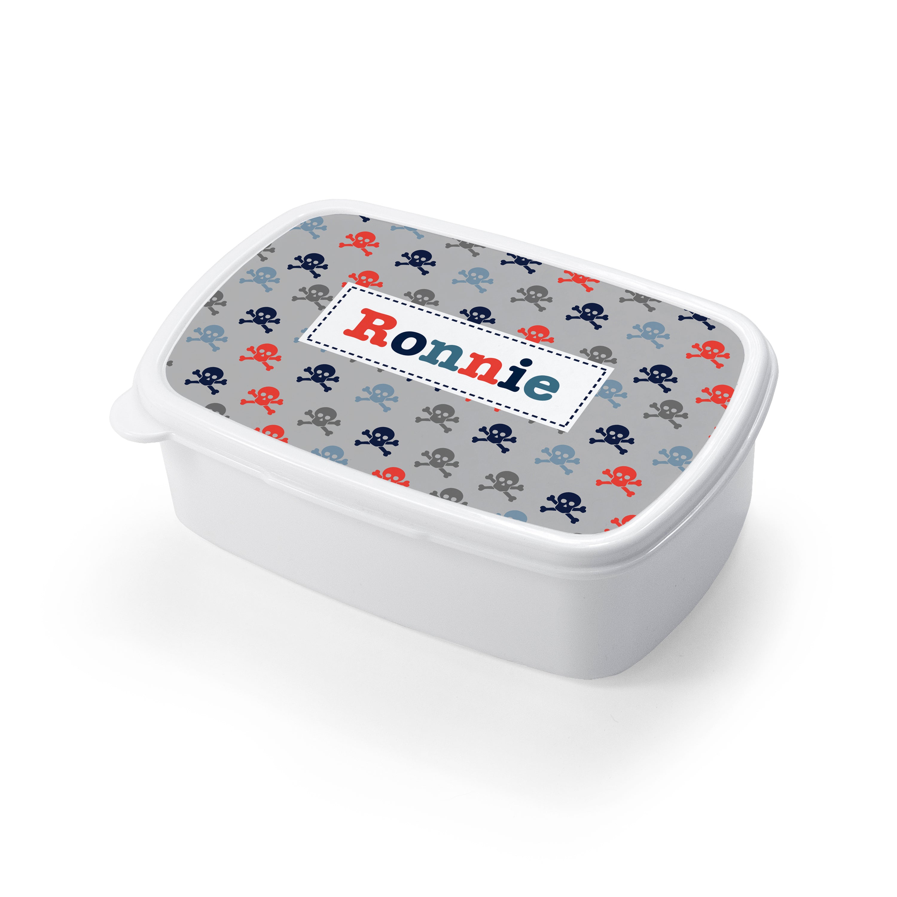 Personalised Boy's Patterned Lunch Box