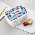 Personalised Boy's Patterned Lunch Box