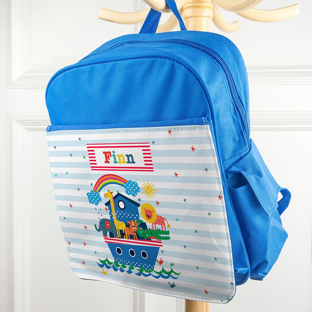 Personalised Kid's Noah's Ark Mini Rucksack
