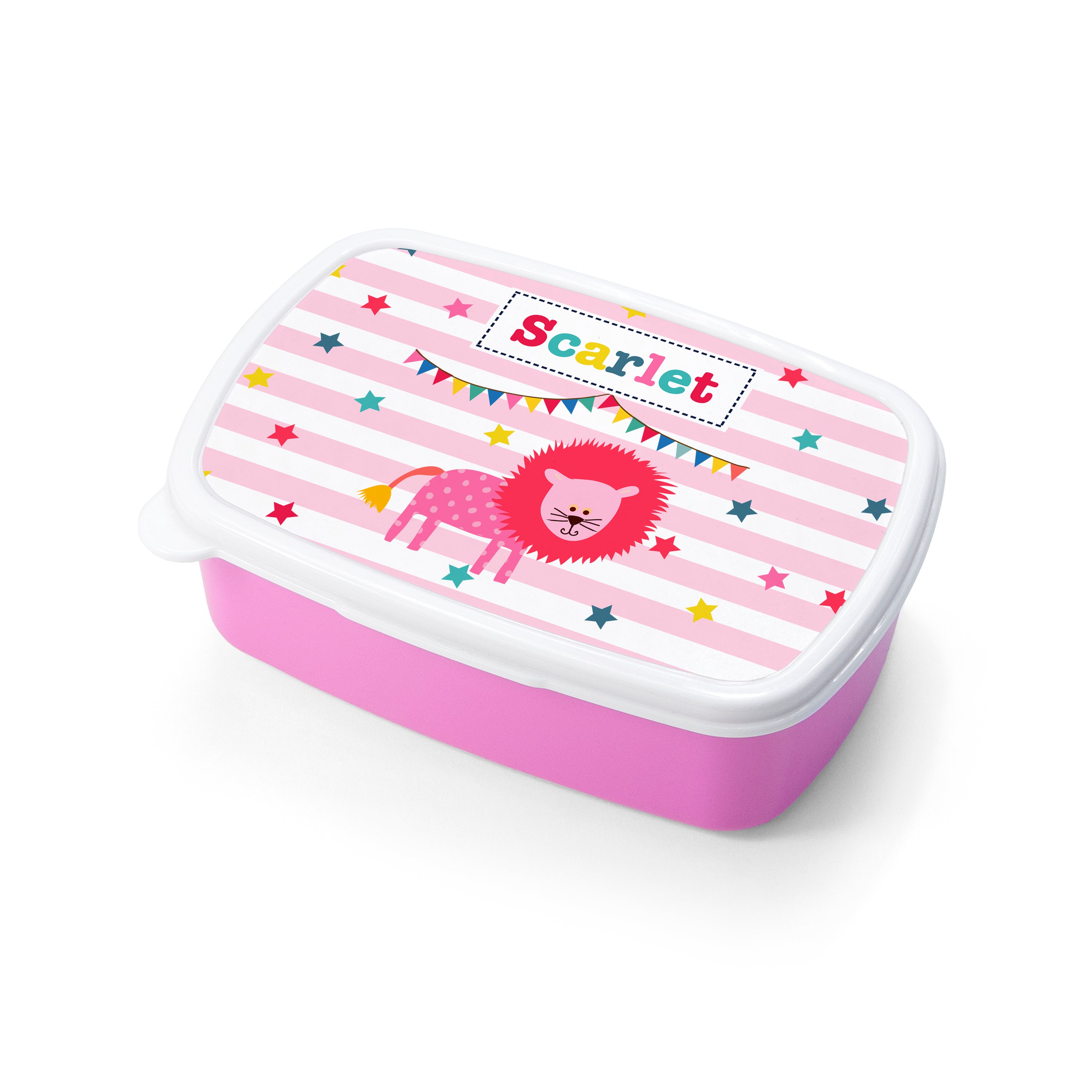 Personalised Kid's Circus Lunch Box