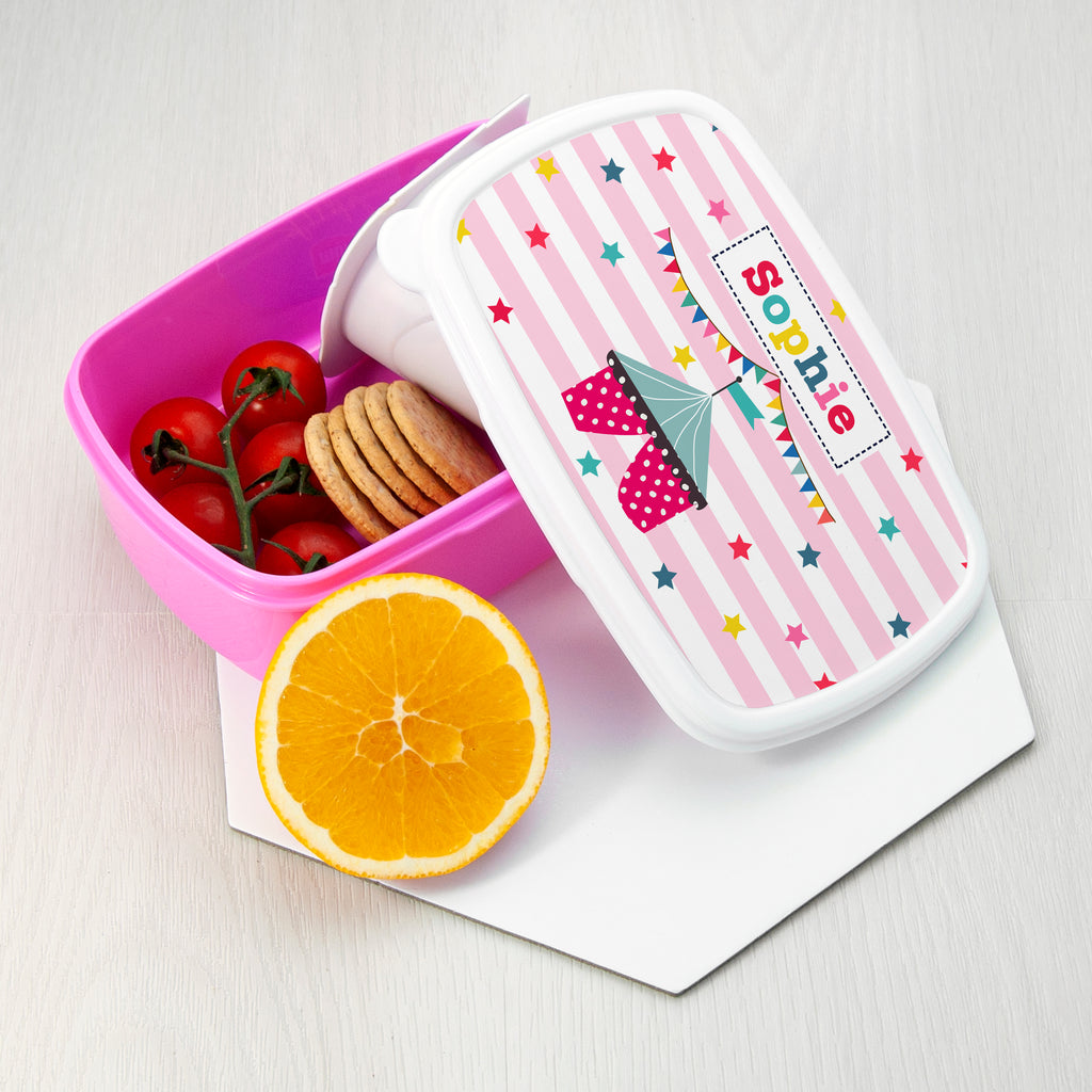 Personalised Kid's Circus Lunch Box