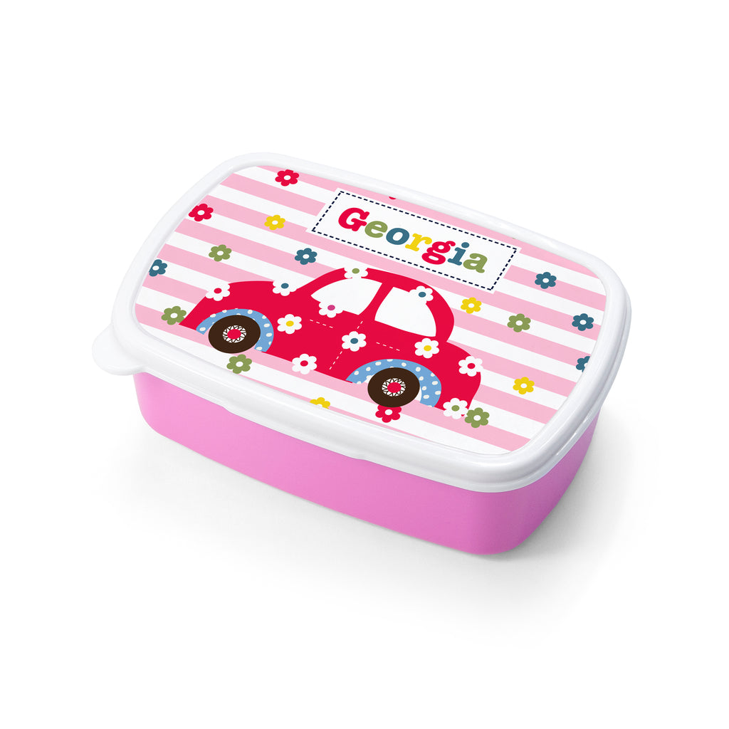 Personalised Girl's Lunch Box