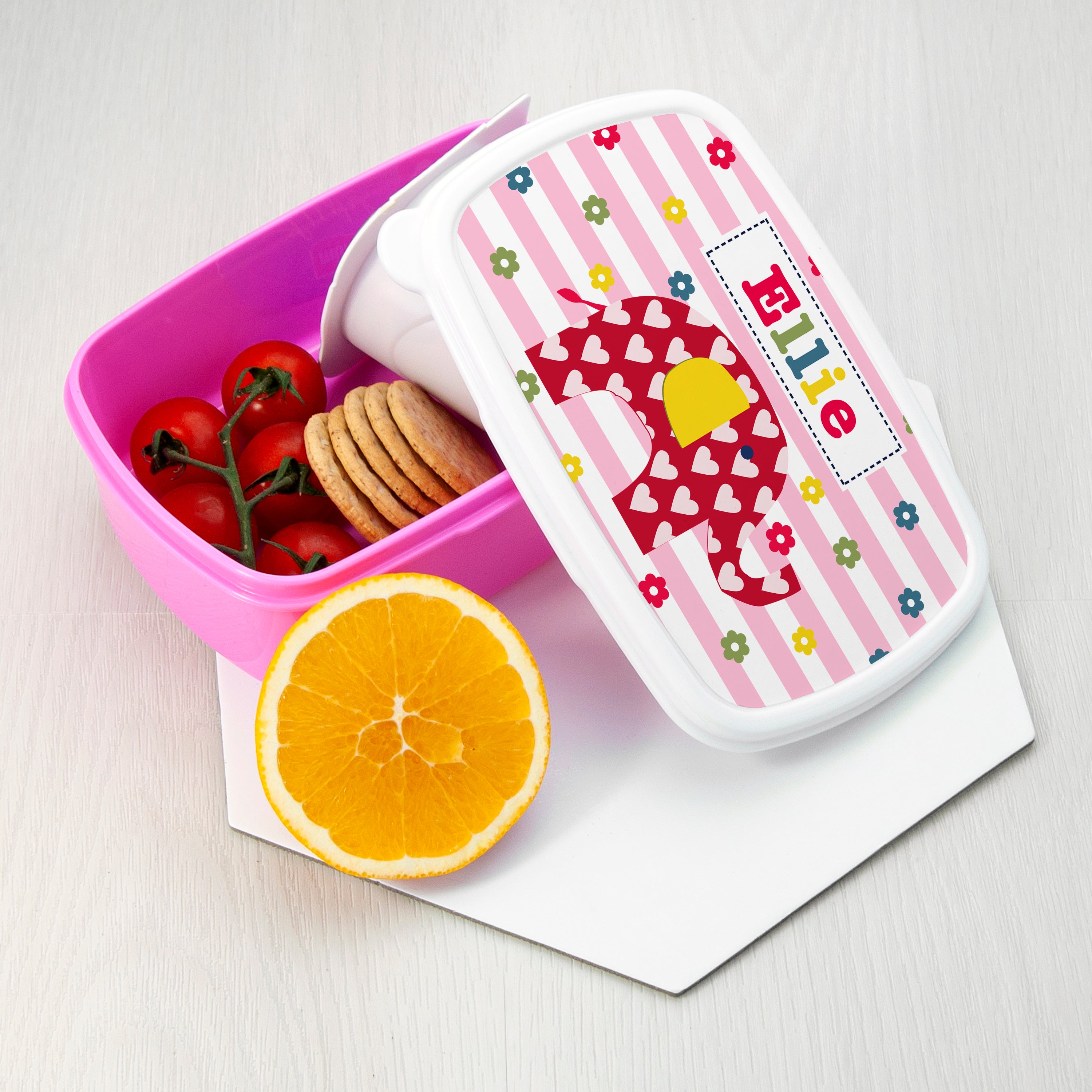 Personalised Girl's Lunch Box