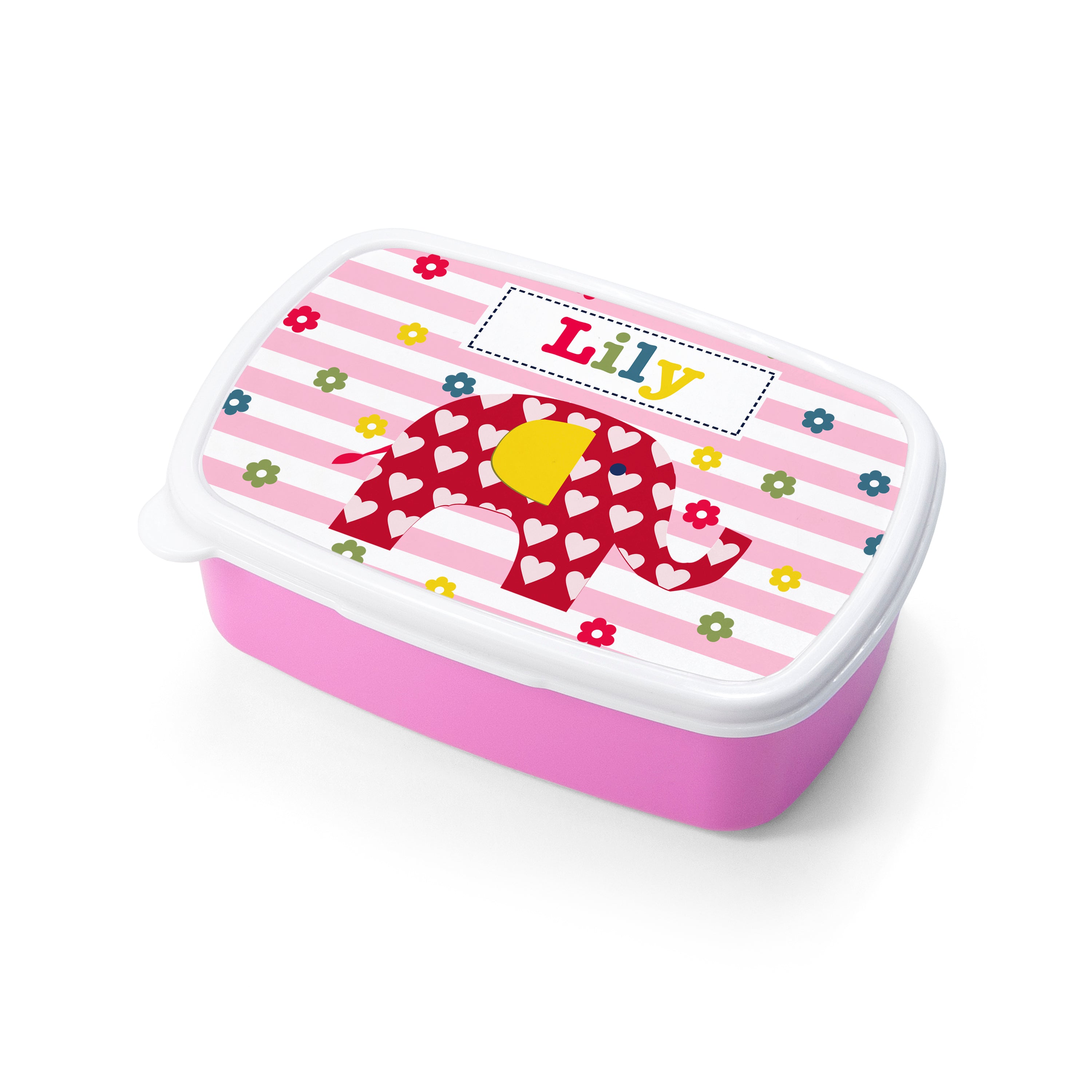 Personalised Girl's Lunch Box