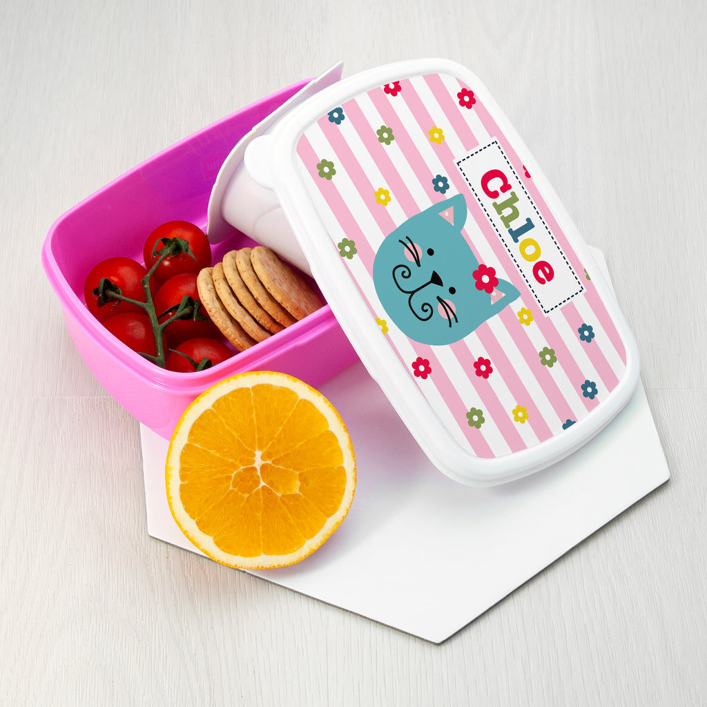 Personalised Girl's Lunch Box