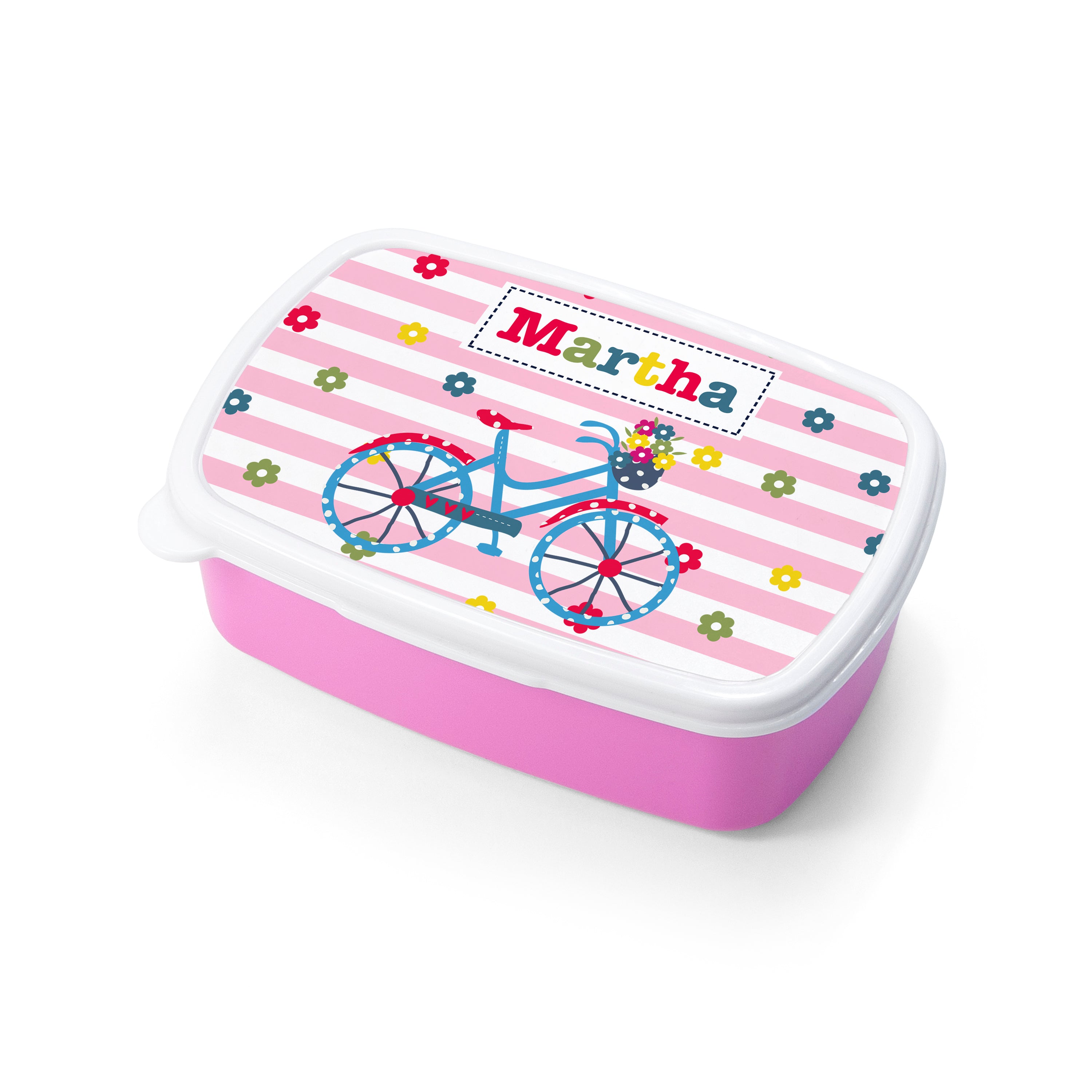 Personalised Girl's Lunch Box