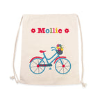 Personalised Girl's Cotton Nursery Bag