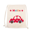 Personalised Girl's Cotton Nursery Bag