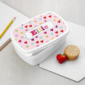 Personalised Girl's Patterned Lunch Box