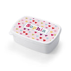 Personalised Girl's Patterned Lunch Box