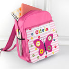 Personalised Girl's Pink Mini Rucksack