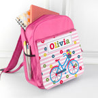 Personalised Girl's Pink Mini Rucksack