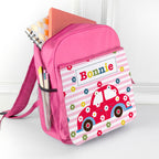 Personalised Girl's Pink Mini Rucksack