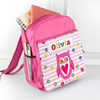 Personalised Girl's Pink Mini Rucksack