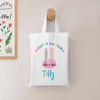 Personalised Rabbit Easter Egg Hunt Bag