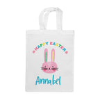 Personalised Rabbit Easter Egg Hunt Bag