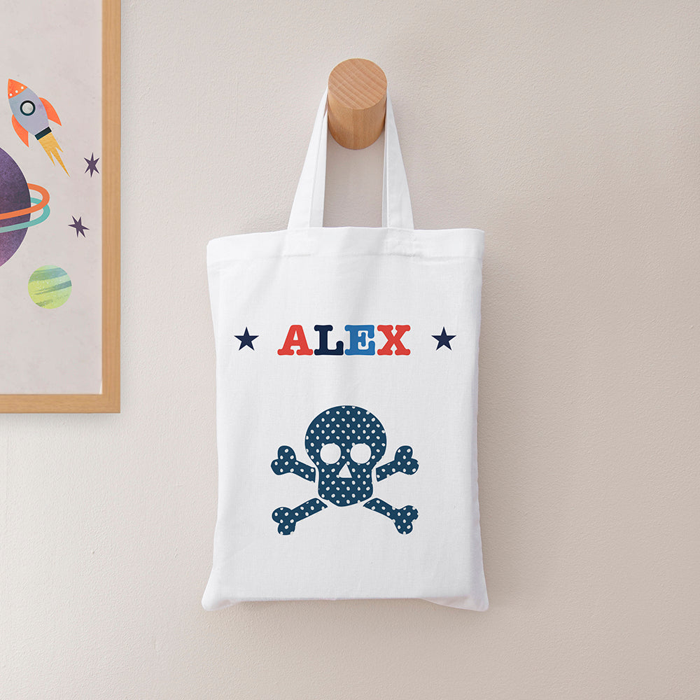 Personalised Boy's Fabric Party Bag